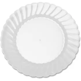Wnarscw61512 Wna Classicware Plastic Plates 6 Inch Dia. Clear 12 Plates/pack 15 Packs/carton