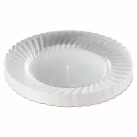 Wnarscw91512 Wna Classicware Plastic Plates 9 Inch Dia. Clear 12 Plates/pack 15 Packs/carton