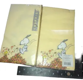 Woodstock 781664804272 Graphique Snoopy And Fall Harvest Leaves 16 Guest Napkins