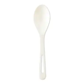 Spps6 World Centric Compostable Spoon 6 Inch - Made From Plants And Minerals White Tpla 1000 Pack