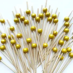 Xmzy 712110485973 200 Pcs Cocktail Picks 4.7 Inch Fancy Toothpicks For Appetizers Food Fo