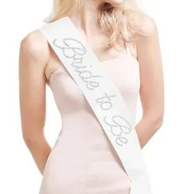 Xo Fetti 850038208301 Rhinestone Bride To Be Sash Bachelorette Party Decorations Bridal Shower