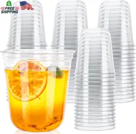 Yr-005 Xuelimei 12oz Disposable Stemless Glasses Pet Drinking Cups Cold Party Clear P Yr-005 Xuelimei 12oz Disposable Stemless Glasses Pet Drinking Cups Cold Party Clear P