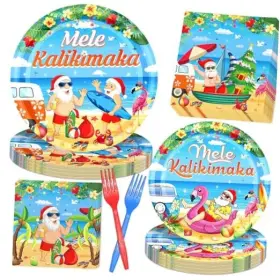 1ct-mele50428 Yavxzvbw 96pcs Christmas In July Decorations Mele Kalikimaka Hawaiian
