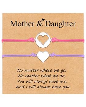 Yeluwa Ye-bx05 Daughter Gifts From Mom Mother Bracelets Set For 2 Mothers Day Gift
