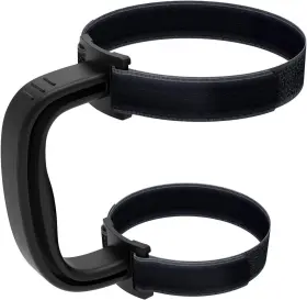 Yoelike 613739683385 - 5 Colors New Upgrade Anti-slip Adjustable Tumbler Handle Black