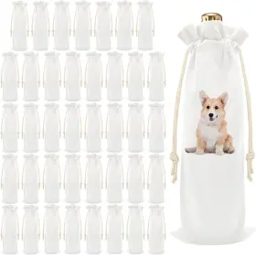 Wb-40p Youke Ola 40 Pack Sublimation Wine Bottle Bags Bulk Blank Gift With