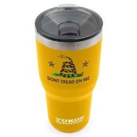 Yo30goldsnake Yukon Outfitters Freedom High 30 Ounces Gold With Ftdont Tread On Meft Print