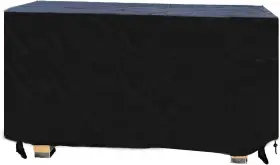 Ywwqybyq 707025027448 Outdoor Coffee Table Cover 48 Inch L X 24 W Middle X24 X28 H Black