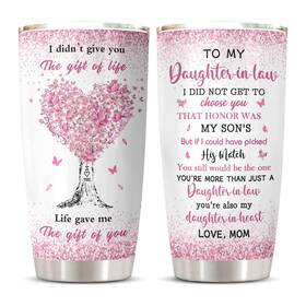 Zaniion Uskt79-49-181 Daughter In Law Gift Tumbler 20oz 1pc 20 Ounces Daughter-in-law