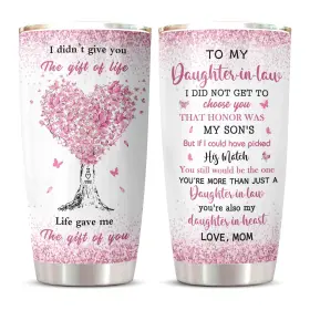 Uskt79-49-181 Zaniion Daughter In Law Gift Tumbler 20oz 1pc 20 Ounces Daughter-in-law