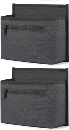 Cupholder004 Zhchg 2 Pack Luggage Travel Cup Holder Attachment For Suitcase Drink Black