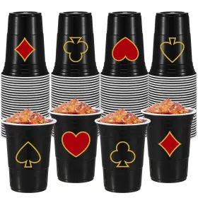 Jne-ziliny-746 Ziliny 48 Pcs Casino Party Cups 16 Oz Theme Decorations Plastic Jne-ziliny-746 Ziliny 48 Pcs Casino Party Cups 16 Oz Theme Decorations Plastic