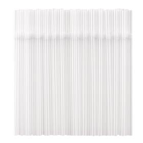 Zmaxqii Zdd100tm21dlbz Individually Wrapped 100 Pcs Clear Flexible Plastic Straws Standard