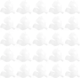 51754-ptrwl-25 Zzhxsm 25pcs Clear Plastic Flower Trays Without Lids Suitable For Packaging Candies Str