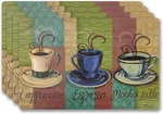 Popular Home Coffee Ii Placemats Set - 4, New. Price: $20.94.
