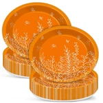 Chunnin 50PCS Fall Thanksgiving Oval Paper Plates 11X9 Harvest Party New. Price: $28.25.