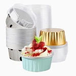 50PCS Mixed Color Disposable Ramekins With LIDS,5OZ Aluminium Foil Bakin New. Price: $16.20.