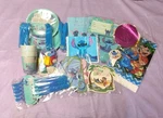 Stitch Kids Birthday Party Supplies And Decorations Set Includes Tableware 171PC New. Price: $29.00.
