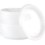 200 Count Disposable 10 Inch White Plastic Dinner Plates Extra Large New. Price: $71.90.