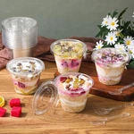 200 Pcs Disposable Yogurt Cups With Lids & Spoons For Snacks Desserts New. Price: $39.55.