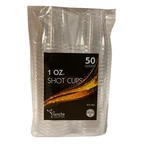 Kch 207-CL Shot Glass 1 Oz. Clear Plastic 50/50 Cs New. Price: $97.09.