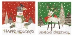 Boston International Woodsy Winter Cocktail Napkins Bundle Of 2 New. Price: $14.99.