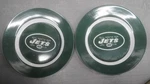 Nfl Football New York Jets Dinner Food Plates Set Of Two Used. Price: $14.50.