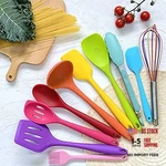 Kay Ruk Kitchen Silicone SET,10PCS Cooking Set,food Multicolor New. Price: $33.21.