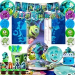 Disney Monsters Inc Party Decorations Set Plates Tableware Cake Toppers Balloons New. Price: $25.99.
