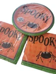 8 Spooky Spider Paper Plates, 2 Packs Halloween 36 Ply Napkins New. Price: $14.99.