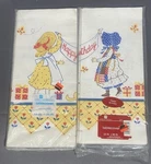 2 Holly Hobbie American Greetings Vintage Paper Table Cover Party Happy Birthday New. Price: $22.50.