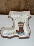 Villeroy & Boch Winter Bakery Delight Bowl Boot Christmas Serving Dish 1784 Used. Price: $20.00.