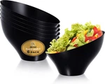 R-kay 6 Pack Angled Candy Bowls Black Plastic 20 Oz Premium Se New. Price: $18.39.