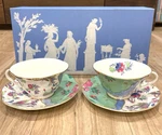 Wedgwood Butterfly Bloom Tea Cup & Saucer Set Of 2 Floral Pattern New. Price: $239.47.