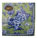 Caspari Paper Napkins 12451C Green And Blue 20 Pieces Cocktail New. Price: $5.79.