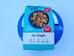 Fit & Fresh Leak Proof Hot Lunch Bowl Meal Container Spoon 14OZ Dark Blue New. Price: $12.00.