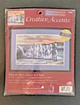 Creative Accents "riding The Wave" - Wild Horses Cross Stitch Kit 79000 New. Price: $16.75.
