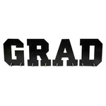 Fun Express 12" Black Foam Letters Grad Tabletop Centerpiece Set - 4 Pc. New. Price: $16.29.