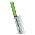 Eco Products ECPEP-ST772 Wrapped Straw, 7.75", Green, 9600/CARTON (ECPEPST772) New. Price: $233.46.