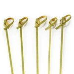 Bamboomn - Natural Green Knot Skewers Cocktail Appetizer Picks New. Price: $38.15.
