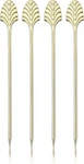 Viski Gold Art Deco Cocktail Picks, Stainless Steel For Drinks, New. Price: $23.46.