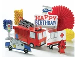 First Responders Table Centerpiece Decorating Kit Birthday Decoration Party New. Price: $15.99.