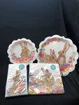 Pioneer Woman Easter Bunny Paper Plates Napkins New. Price: $23.99.
