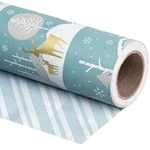 Wrapaholic Reversible Christmas Wrapping Paper Mini Roll 17 Inch X 33 Feet ... New. Price: $15.99.