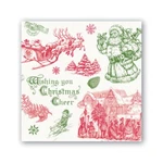 Michel Design Works It's Christmastime 20 Triple-ply Paper Luncheon Napkins New. Price: $6.95.