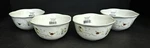 Nwt Set Of Lenox Butterfly Meadow 3/4" Dessert Bowls Frittilary Blue Flower New. Price: $61.95.