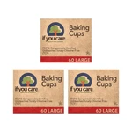 If You Care Unbleached Large Baking Cups, 60 Count (pack Of 3), Beige,natural New. Price: $18.51.