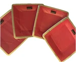 32 Gold / Red Papyrus Party Dinner Dessert Paper Plates Coated 10.5 Msrp $28 New. Price: $28.00.