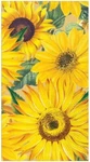 Caspari Paper Guest Towel Napkins, Sunflowers - Packs (16520G) New. Price: $23.00.